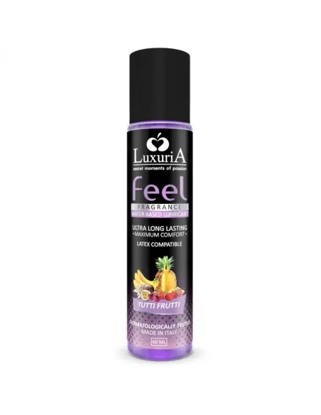 LUXURIA FEEL LUBRICANTE BASE TUTTI FRUTI 60 ML