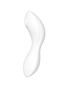 SATISFYER CURVY TRINITY 5 ESTIMULADOR Y VIBRADOR - BLANCO 2