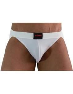 BURN - 007 JOCK LYCRA BLANCO L